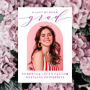 Search for purple and white graduation invitations Class of 2025