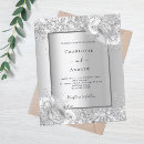 Search for monochrome wedding invitations Flowers