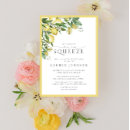 Search for fruit bridal shower invitations Lemon