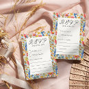 Search for multi coloured invitations Country