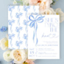 Recherche de bow bridal shower invitations Moderne