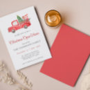 Search for open house christmas invitations Watercolor