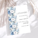Search for dusty blue watercolor wedding invitations Spring summer fall