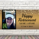 Search for retirement party banners Elegant