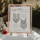Search for cat wedding signs Signature drinks