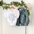 Search for daughter of the bride tshirts Bridesmaid