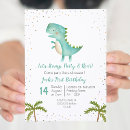 Search for mint and gold birthday invitations For kids