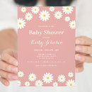 Search for daisy baby shower invitations Boho