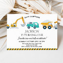 Search for dump truck birthday invitations Simple