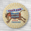Search for donkey round buttons Presidential election