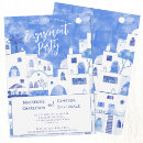 Search for travel engagement party invitations Watercolor