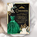 Search for black gold quinceanera invitations Quinceañera