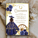 Recherche de quinceanera bleu marine invitations Quinceañera