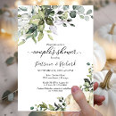 Search for fall couples shower invitations Eucalyptus