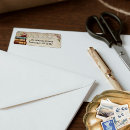 Search for library return address labels Floral