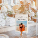 Search for travel table cards Photo table names