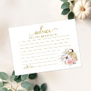 Search for bridal shower advice cards Wishes