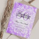 Recherche de shimmer invitations Violet