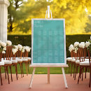 Search for teal charts wedding seating charts Minimalist