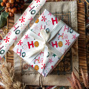 Search for ho ho wrapping paper Pattern