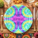 Search for rainbow swirl plates Hippie