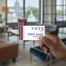 Search for election business cards Campaign
