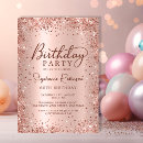 Search for rose 60th birthday invitations Glitter