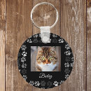 Search for dog paw keychains Cat