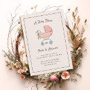 Search for stroller shower invitations Whimsical