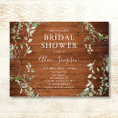 Recherche de rustic chic bridal shower invitations Moderne