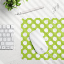 Recherche de pois vert tapis souris Motif