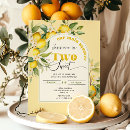 Search for main squeeze invitations Lemonade