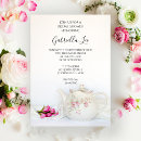 Search for teapot bridal shower invitations Floral