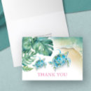 Search for sea turtle thank you cards Watercolor