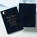Search for celestial baby shower invitations Starry