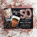 Search for rosegold invitations Rustic