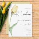Recherche de tulipe jaune invitations Tulipes