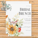 Search for sunflower shower wedding invitations Watercolor