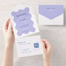Search for blue and lavender wedding invitations Purple