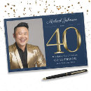 Search for 40th birthday guest books Forty