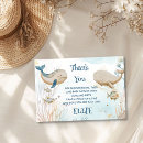 Search for whale thank you cards Boy