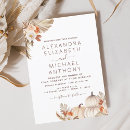 Search for pumpkin wedding invitations Pampas grass