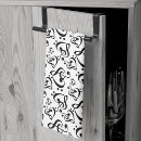 Recherche de note musique cuisine linges Noir et blanc