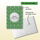 Search for modern fathers day cards Green