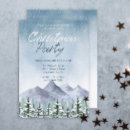 Search for evergreen christmas invitations Snow