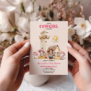Search for boho western baby shower invitations Pink