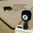 Search for pig rubber stamps Return address