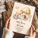 Recherche de watercolor woodland animals baby shower invitations Forêt