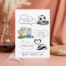 Search for soccer fathers day cards For him