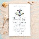 Search for floral anchor invitations Beach